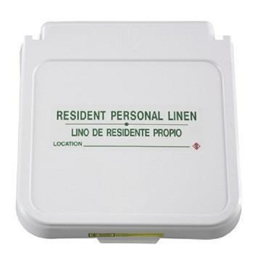 Tear Resistant Bilingual Labels for R&B Wire Laundry Hampers