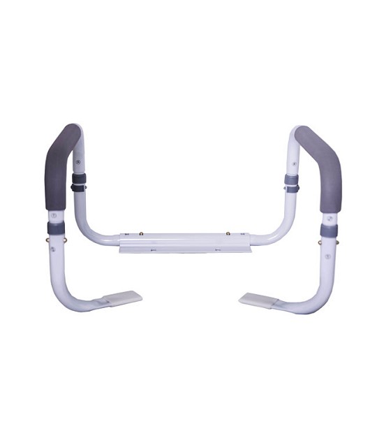 Toilet Safety Rail with Padded Armrests - FREE Shipping