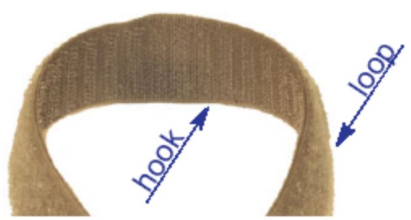 Hook and Loop Low Profile Roll - Duraco