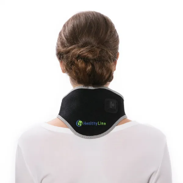 Electric Heat Pack for Neck with Gemstones Portable Series by HealthyLine