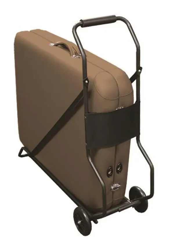 Premium Rolling Cart for Portable Massage Tables