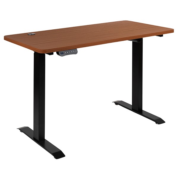 Flash Furniture Electric Height Adjustable Standing Desk Table Top 48