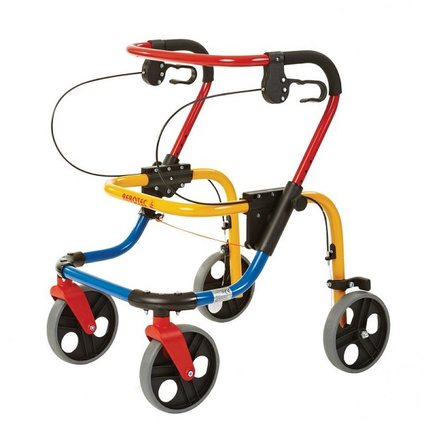 Fixi (Small) and Fox (Junior) Folding Pediatric Anterior Walker by Rebotec