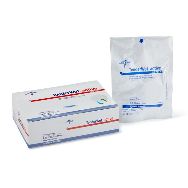 TenderWet Active Cavity Dressings by Medline