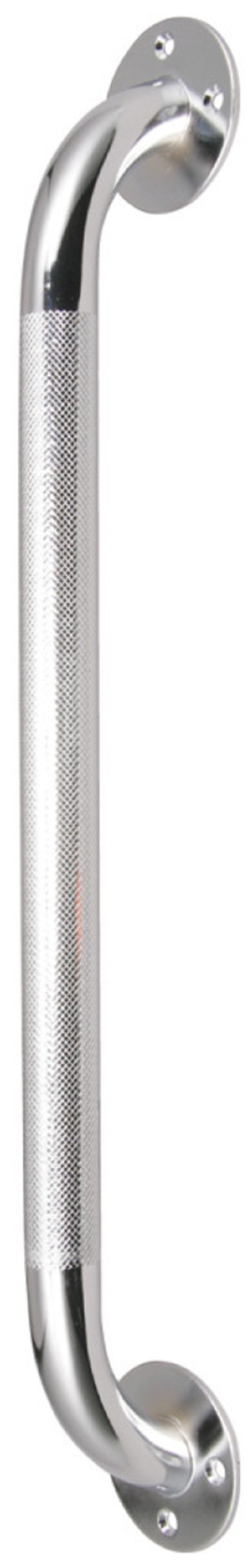 Drive Medical Chrome Knurled Bathroom Grab Bars