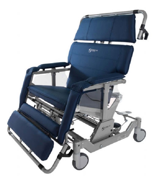Human Care Convertible Patient Transfer Chair