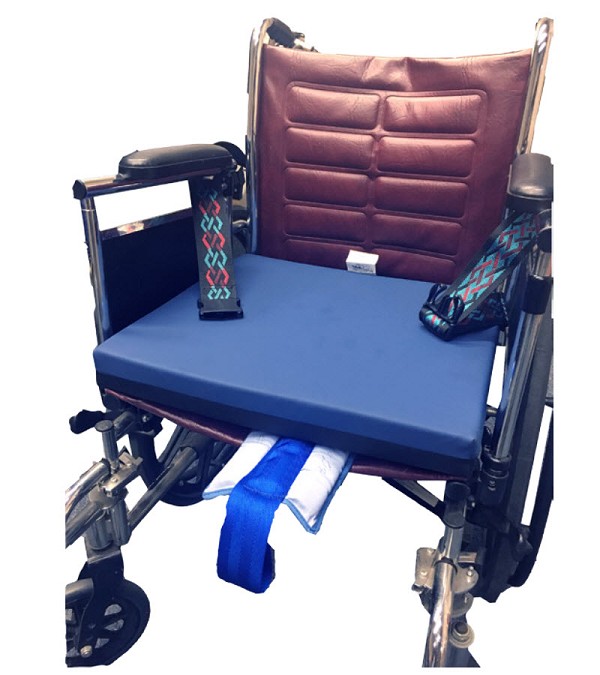 ResidentRelease Slide Control Belts for wheelchair or geri chair