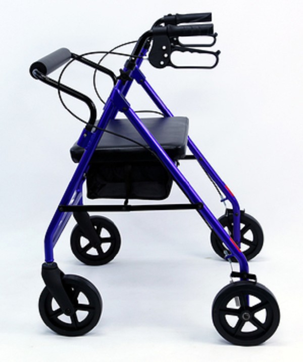 Extra Wide 20 lb. Bariatric Rollator by Karman Healthcare