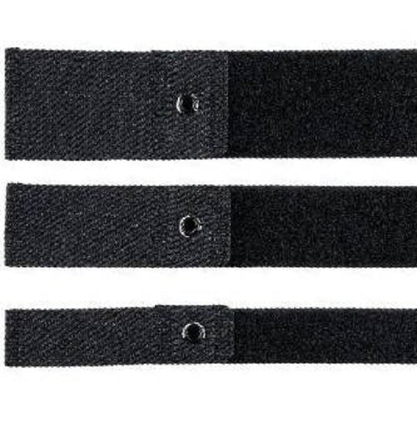 Nylon Strap with Eyelet Three Widths & Two Colors