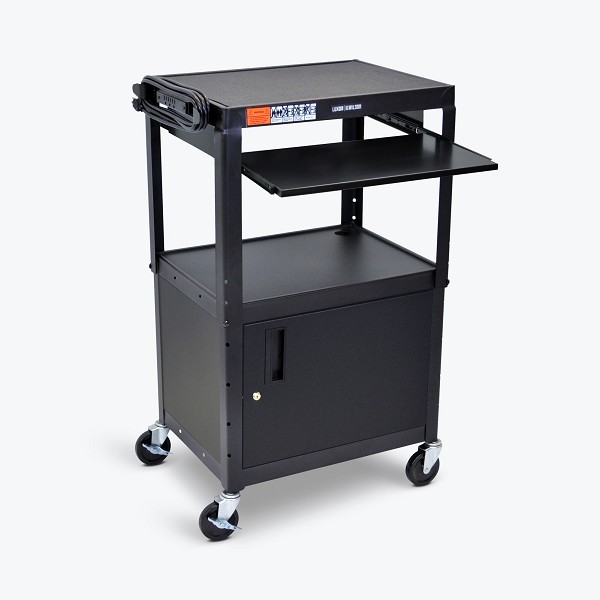 Luxor Duraweld Adjustable Height Carts with