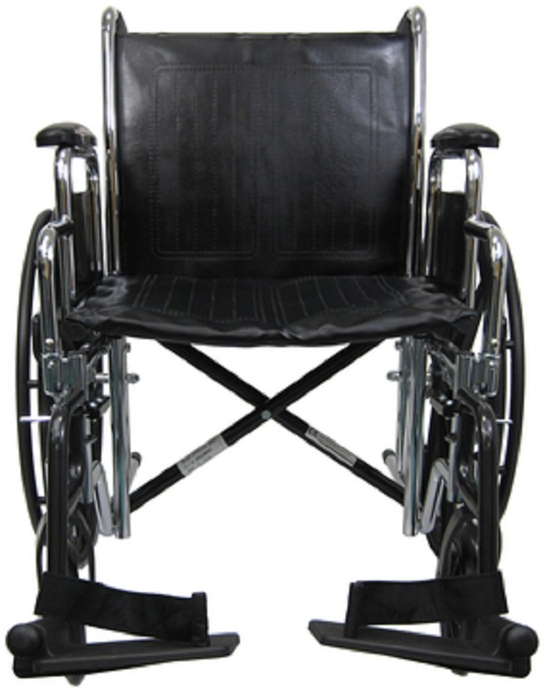 Extra Wide Heavy Duty Deluxe Bariatric Wheelchair by Karman Healthcare