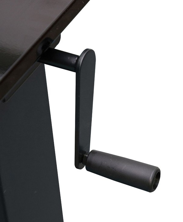 Luxor Adjustable Flip Top Table with Crank Handle