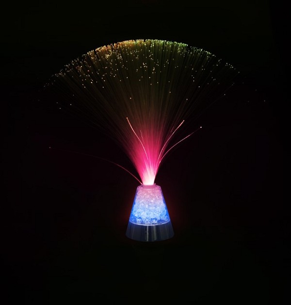 Vibrating Fiber Optic Light Sensory Switch Toy