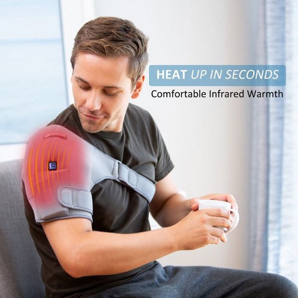 AtHome Infrared Heat Therapy Shoulder Wrap