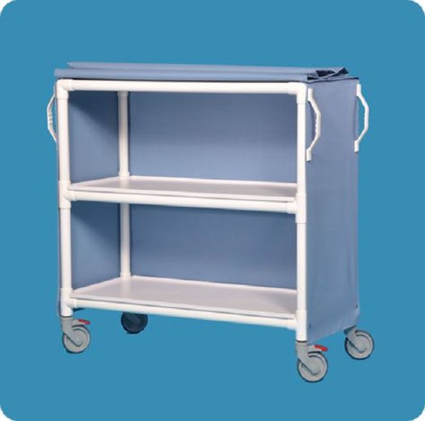 Deluxe Two Shelf Linen Carts BUY NOW FREE Shipping