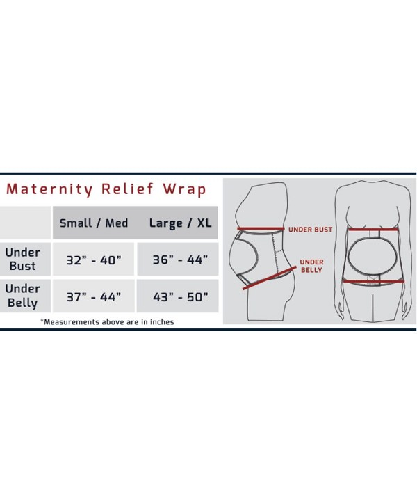 Maternity Support Belt with Ice/Heat for Back Pain Relief by SpandIce
