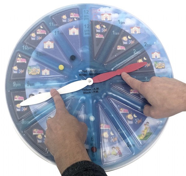 Big clock hands and motor kit ladertele