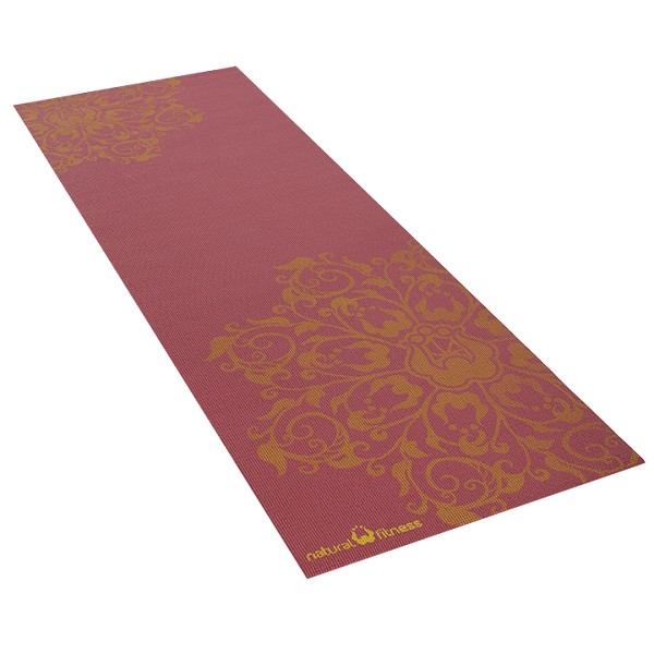 Natural Fitness Beginner Yoga Mat Kit with Yoga Block and Yoga Belt