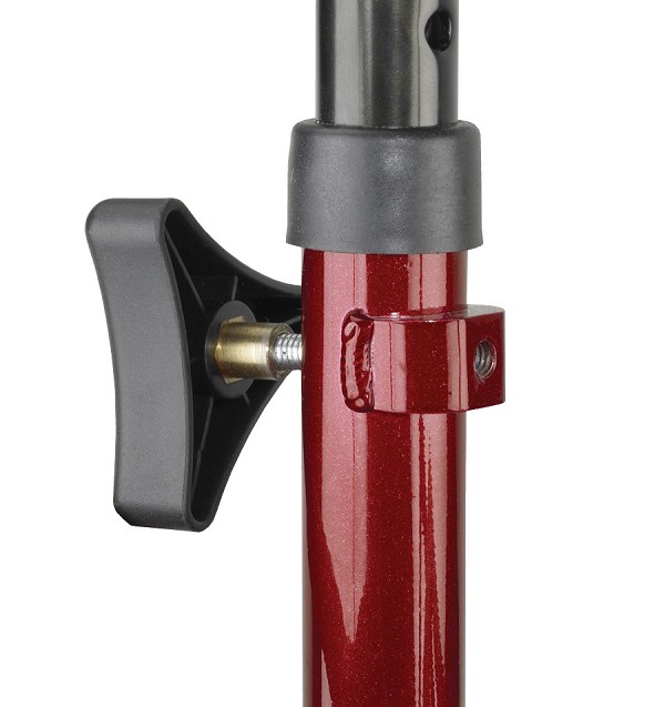 Drive Medical HeightAdjustable Aluminum Rollator