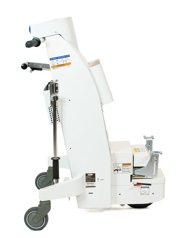 Single Patient Battery Powered Wheelchair Transport Device by