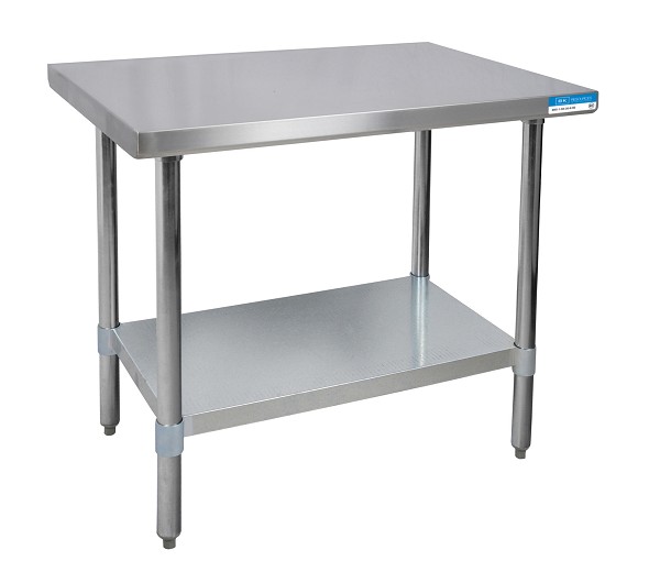Stainless Steel Lab Table with Adjustable Shelf