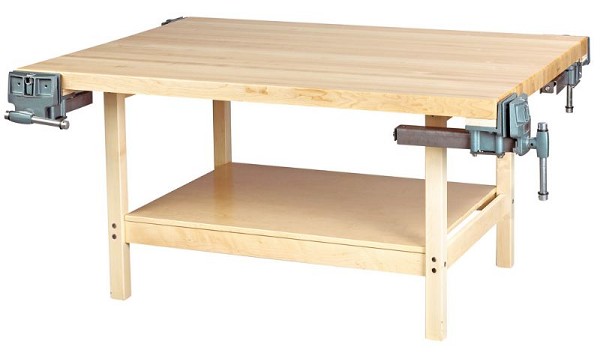 4-Person Maple Top Workbench FOR SALE - FREE Shipping 4-Person Maple Top Workbench FOR SALE - FREE Shipping