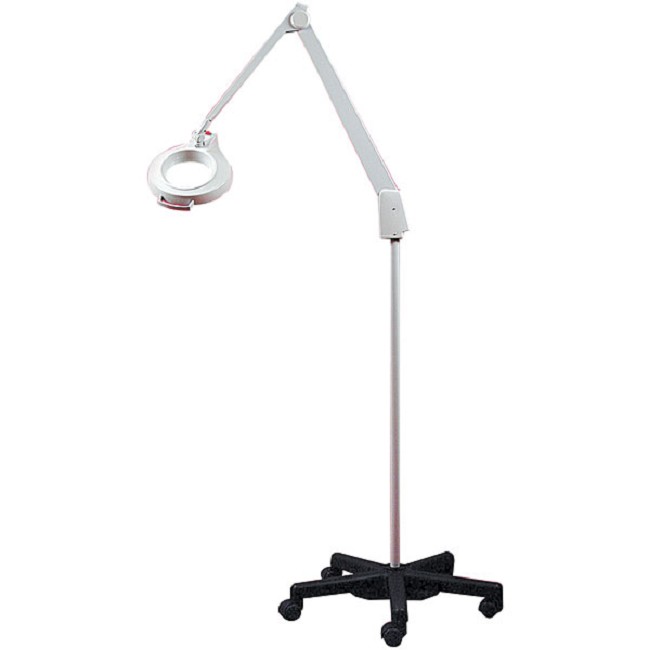 DAZOR Magnifying Lamp with Rolling Casters