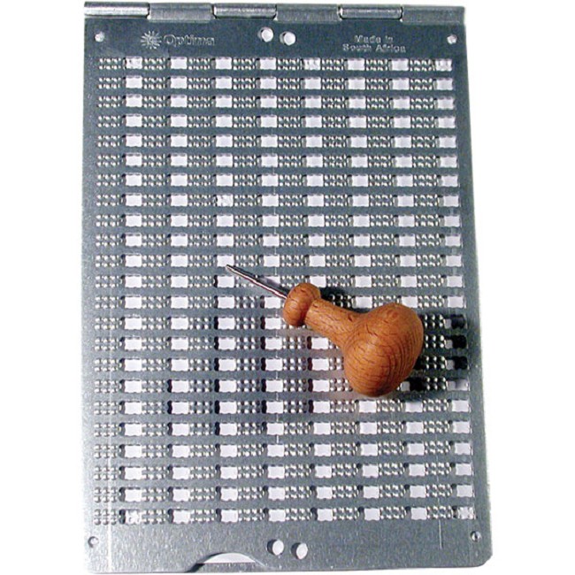 Optima Braille Writing Slate Tablet and Stylus