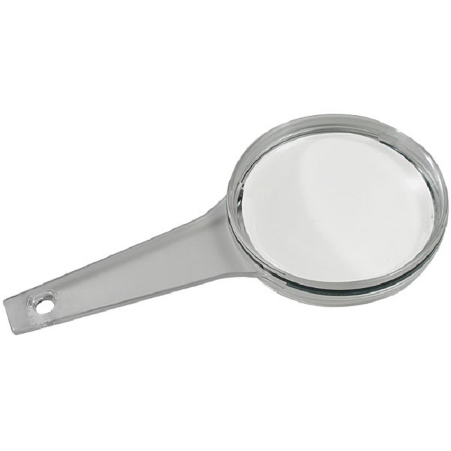 Coil Windsor Handheld Clear Plastic Magnifier (Quantity 2)