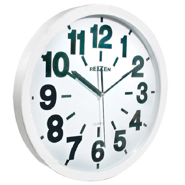 Reizen Low Vision Quartz Wall Clock