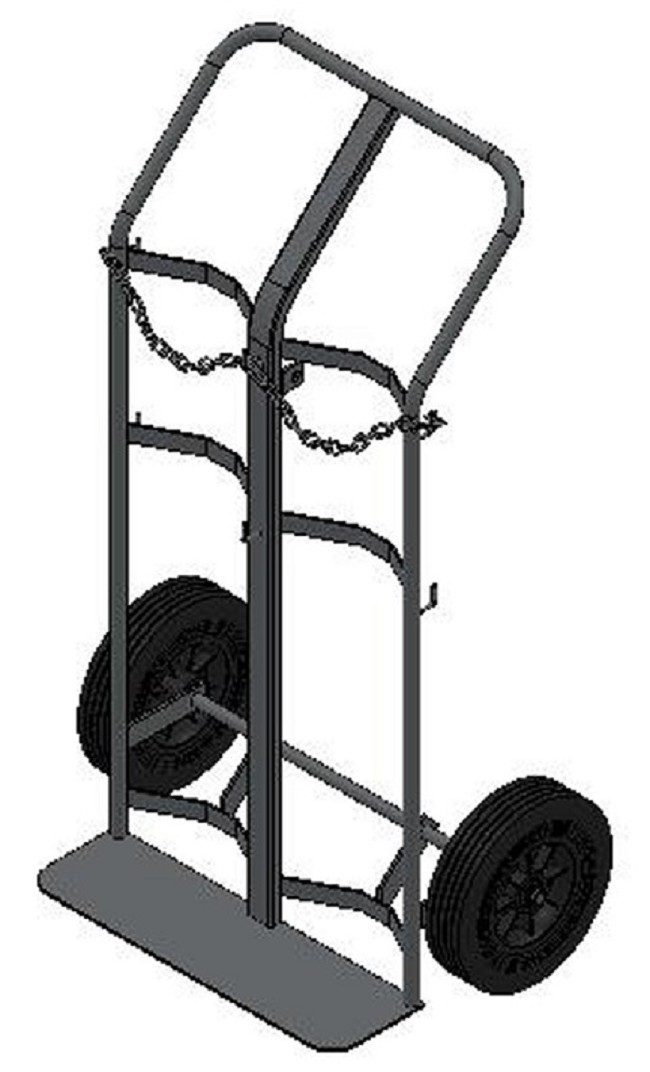 HTD2 BT Large Oxygen Cylinder Cart FREE Shipping