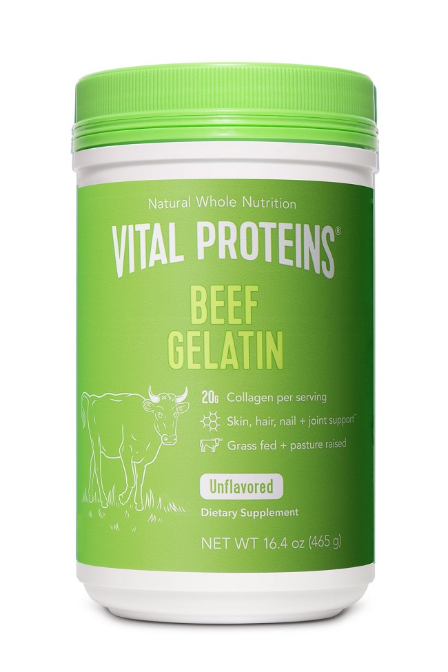Vital Proteins Unflavored Beef Gelatin Collagen Protein Powder