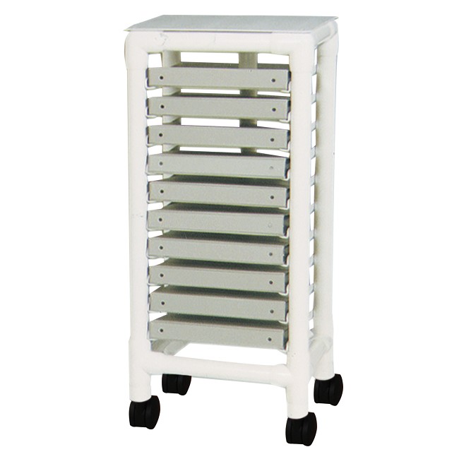 Custom Rolling Medical Chart Binder Storage Rack