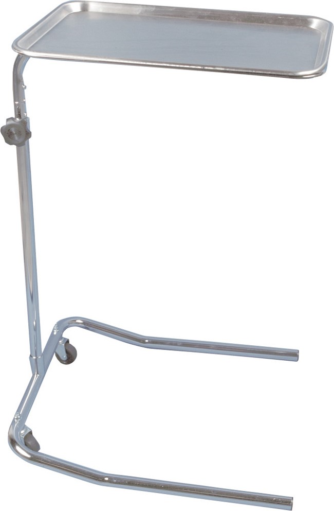 Drive Medical Height Adjustable Stainless Steel Mayo Instrument Stand