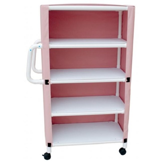 Four Shelf Utility Linen Cart FOR SALE FREE Shipping