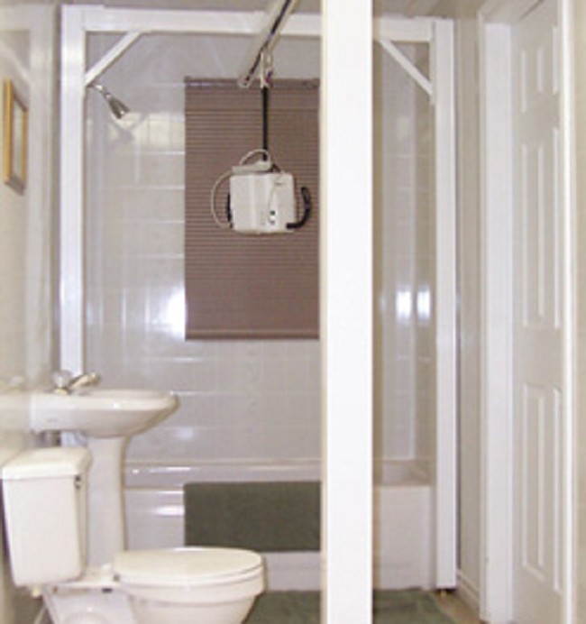 Pressure Fit Patient Bath Patient Lift System