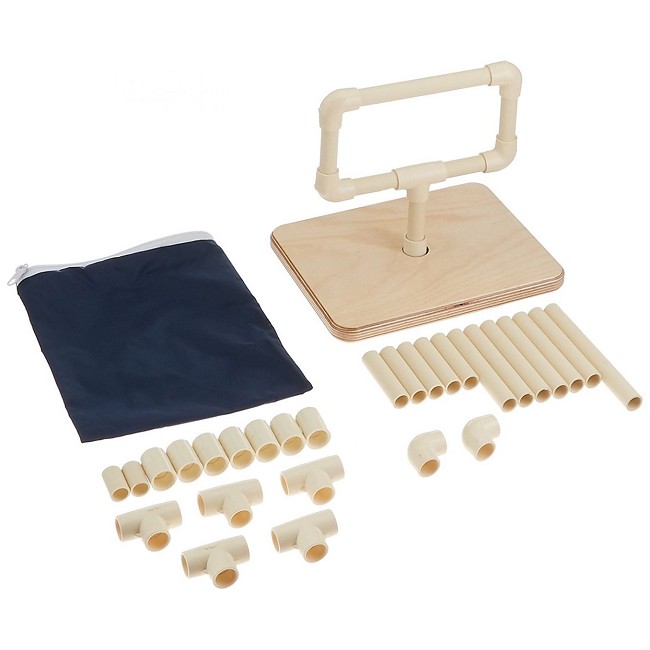 PVC Pipe Tree with Wood Base FOR SALE FREE Shipping