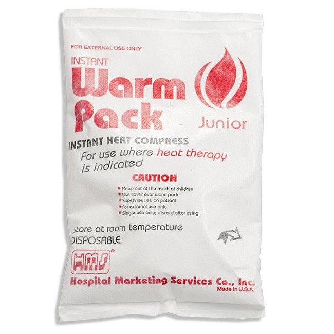 Comfort Warm Instant Hot Packs for Heat Therapy, Case of 24