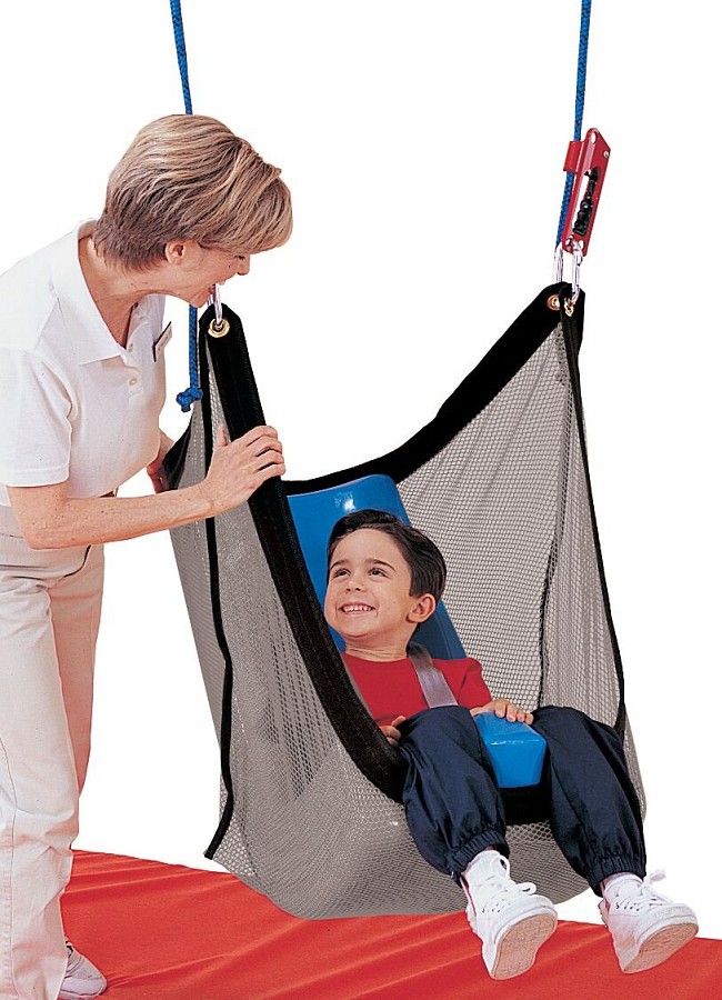 Net Swing With Positioning Seat For Tumble Forms 2 Vestibulator