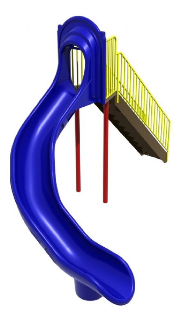 Independent Slide Playground Equipment