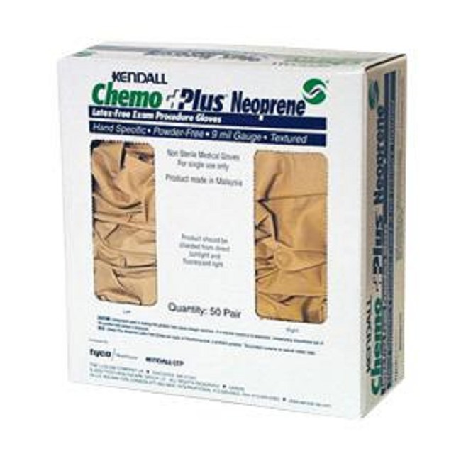 Chemoplus NonSterile Neoprene Gloves, Case of 600