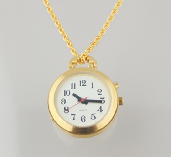 Talking Gold Pendant Watch FOR SALE FREE Shipping