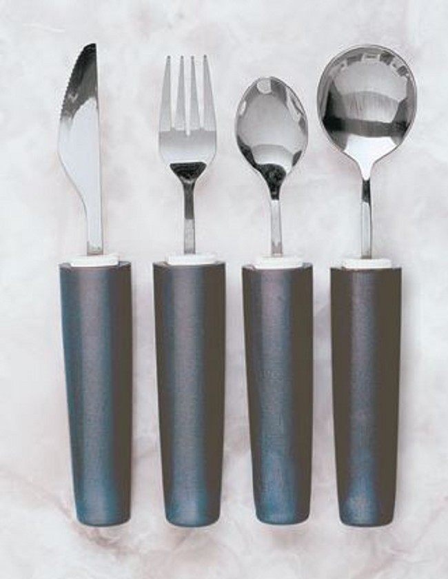 Comfort Grip Angled Eating Utensils FREE Shipping