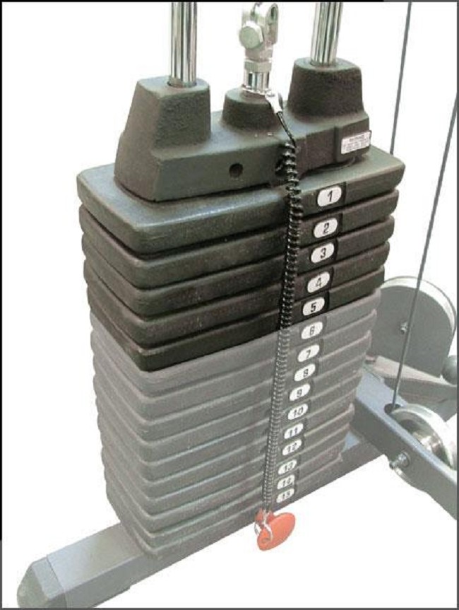 50 lb. Selectorized Weight Stack Upgrade for BodySolid Home Gyms