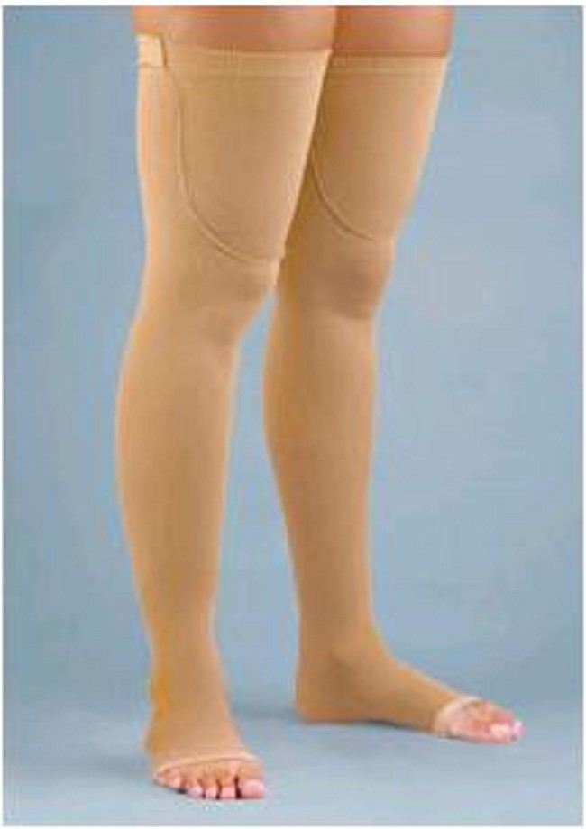Activa Open Toe AntiEmbolism Thigh High Stocking