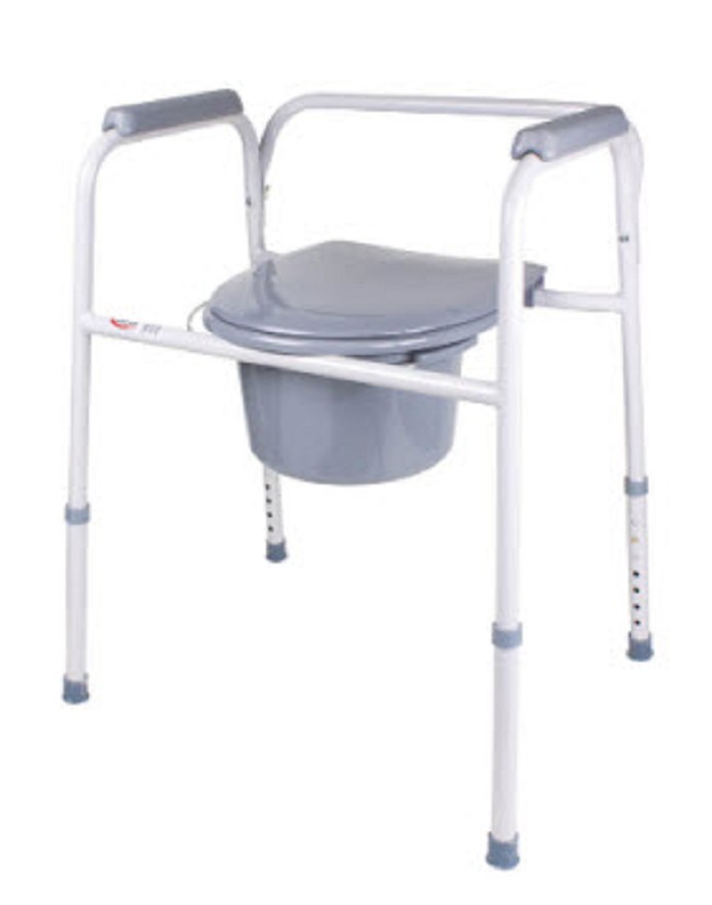 Deluxe Stainless Steel Commode ON SALE FREE Shipping