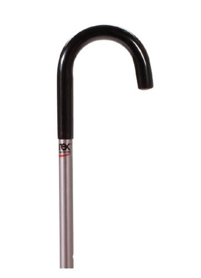 Carex Pewter Adjustable Round Handle Cane
