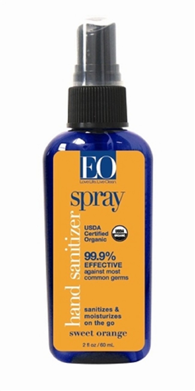 Eo Organic Sweet Orange Hand Sanitizing Spray Case Of 12