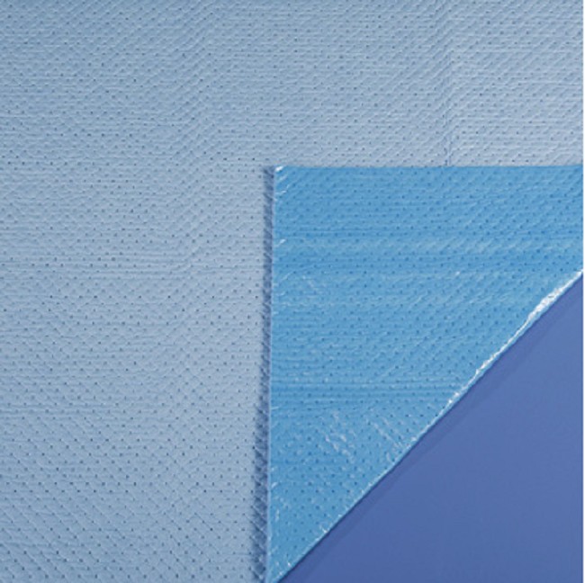 Blue Disposable Medical Waste Absorbent Mats, 10 Pack