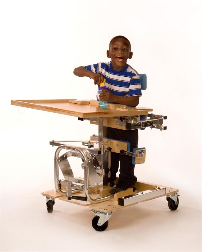 Kaye Dynamic Pediatric Standing Frame with Wheels